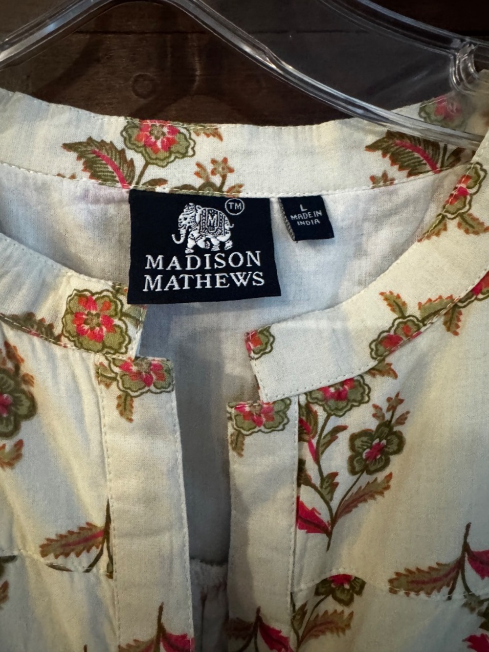 Madison Mathews Folly Midi Dress Size Large